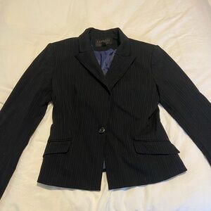 Pinstripe Blazer